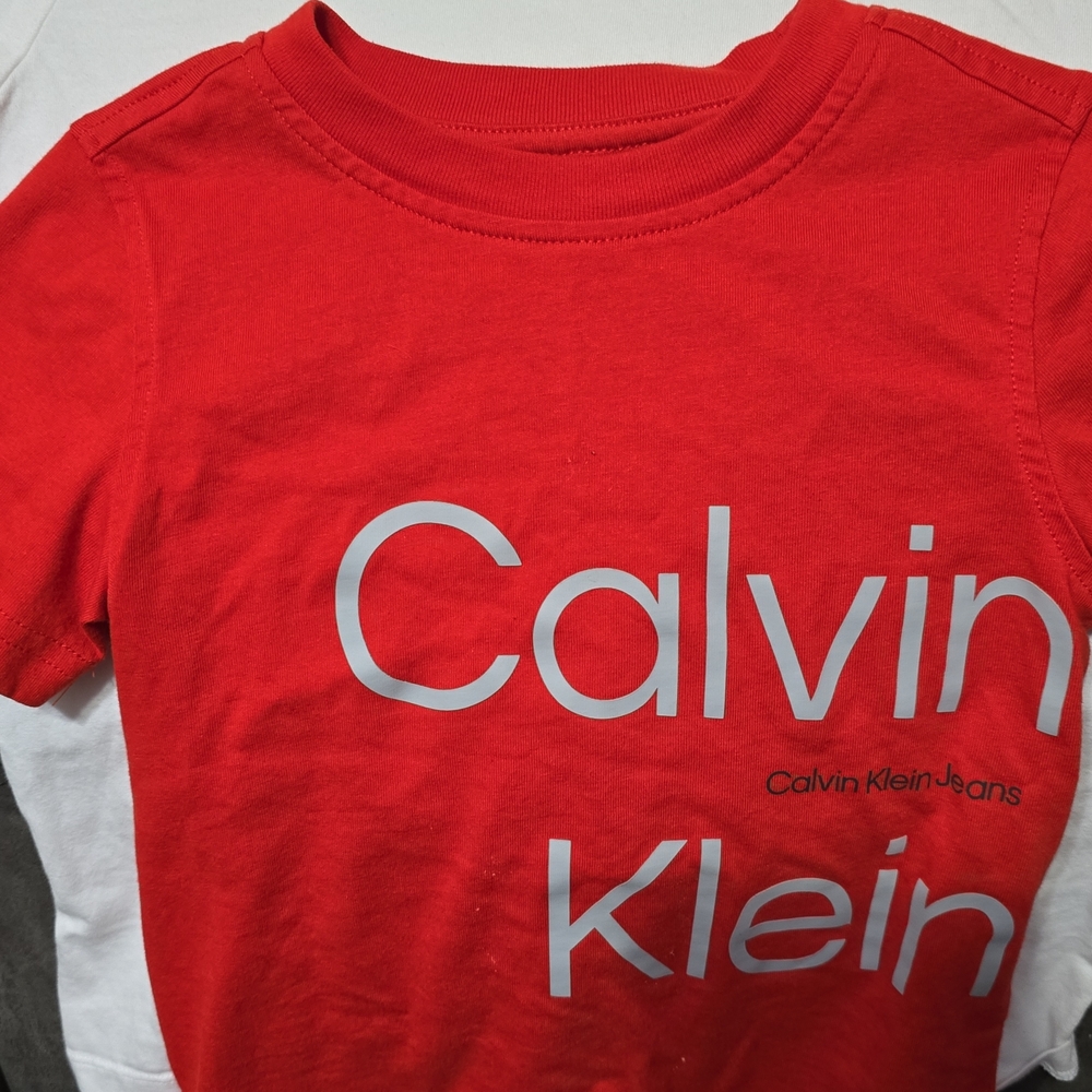 Calvin Klein Kids Bold Red Tee